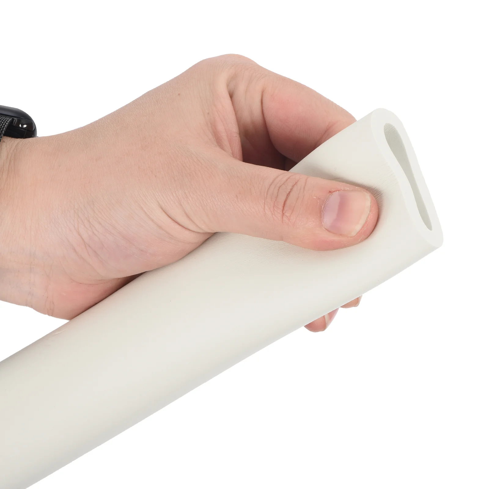 Uxcell 2pcs 0.3 Meter/1ft Pipe Insulation Tube 22mm ID 32mm OD Foam Tubing, White - Image 4