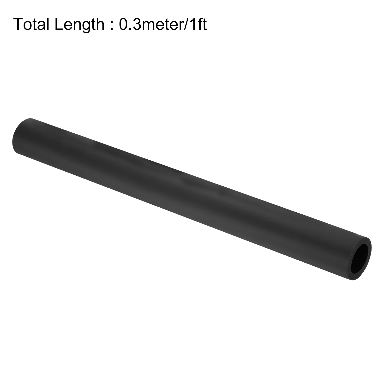 Uxcell Foam Tubing for Handle Grip Support,22mm ID 32mm OD 0.3 Meter/1ft Length Black - Image 2
