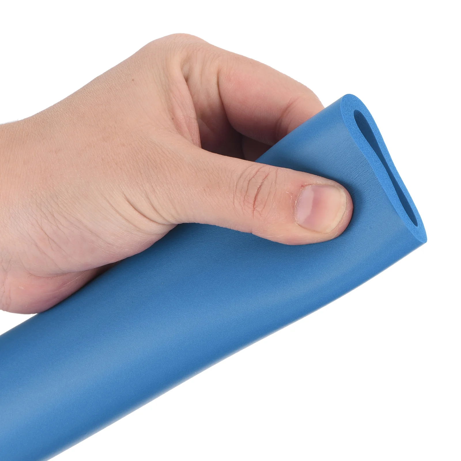 Uxcell Foam Tubing for Handle Grip Support,32mm ID 44mm OD 0.3 Meter/1ft Length Blue - Image 4