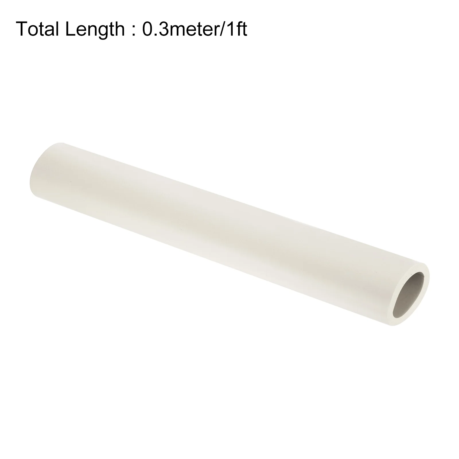 Uxcell Foam Tubing for Handle Grip Support,32mm ID 44mm OD 0.3 Meter/1ft Length White - Image 2