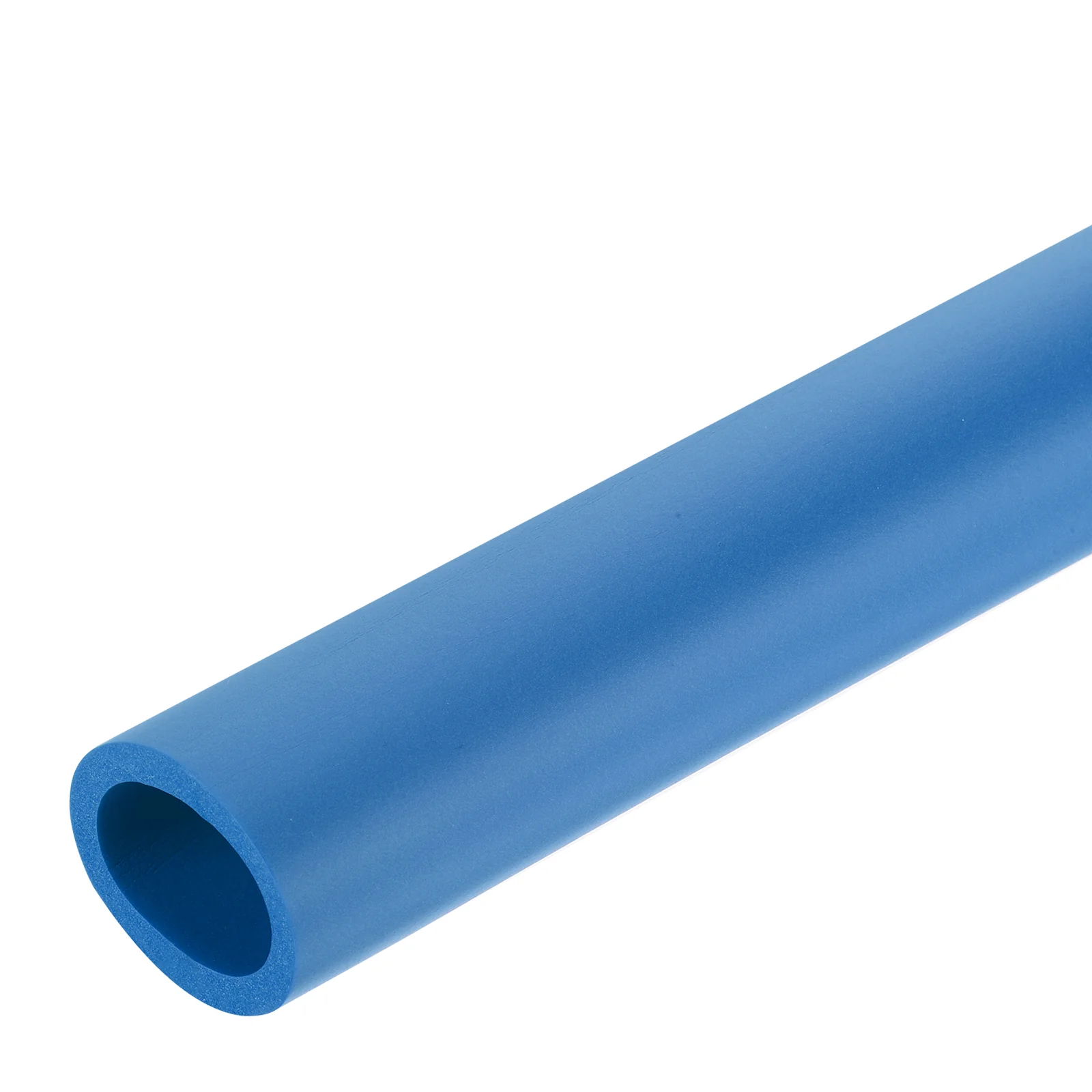 Uxcell Foam Tubing for Handle Grip Support,28mm ID 38mm OD 0.3 Meter/1ft Length Blue