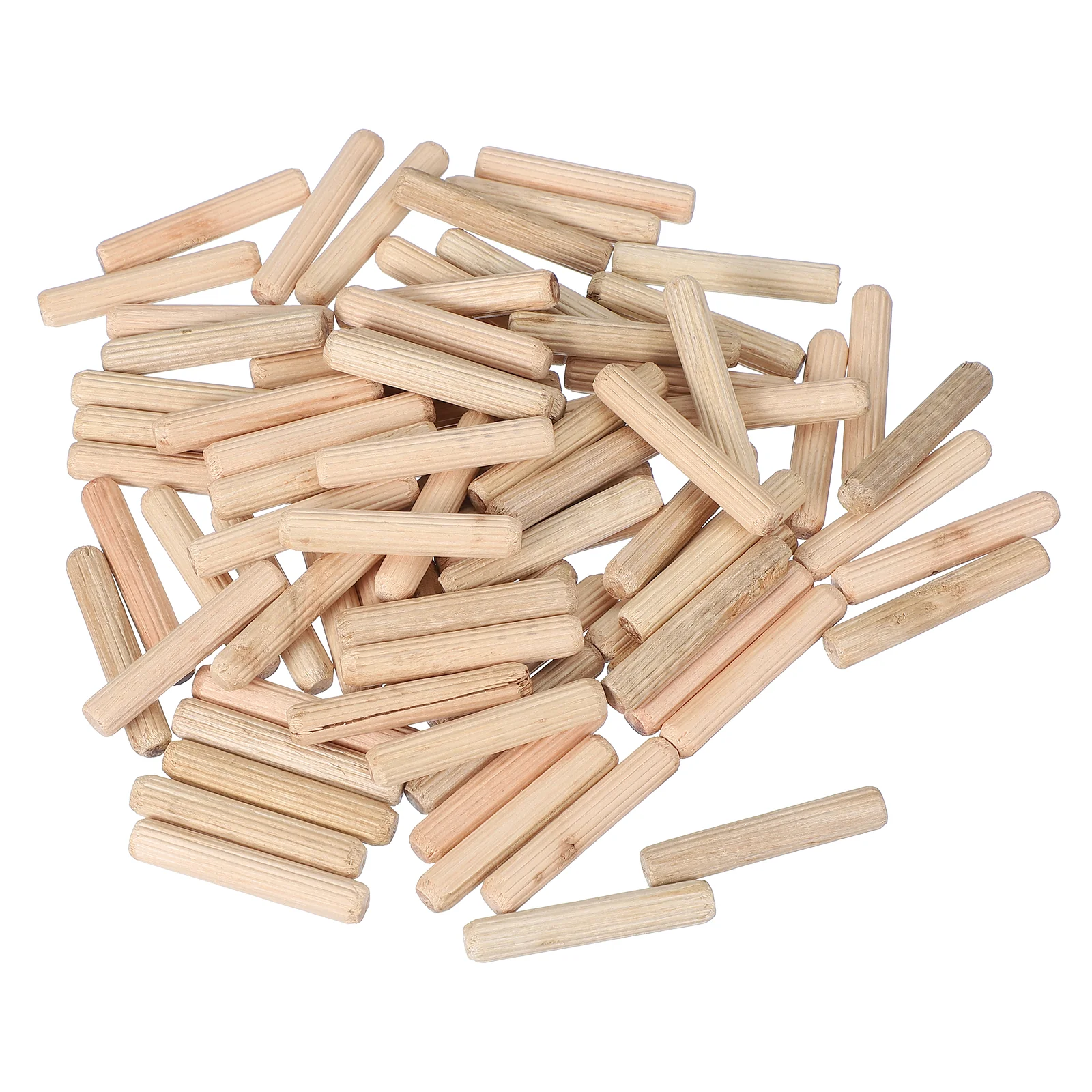 Wooden Dowel Pins 5/16" x 1-3/4" (8mm x 45mm) Straight Dowel Rods Count 100