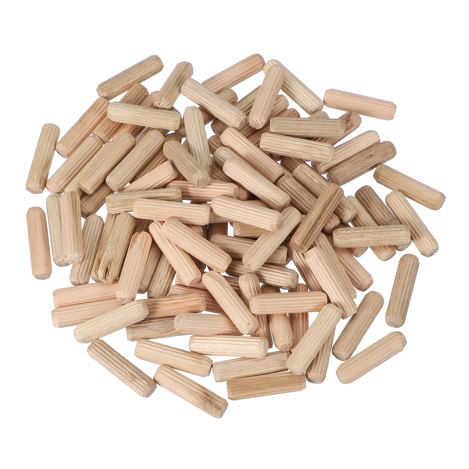 Wooden Dowel Pins 5/16" x 1-3/16" (8mm x 30mm) Straight Dowel Rods Count 100
