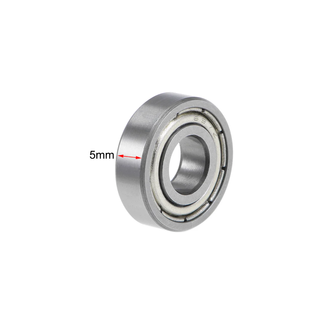 Uxcell 697ZZ Deep Groove Ball Bearings 7mm x 17mm x 5mm Double Shielded Chrome Steel P6(ABEC3) 10pcs - Image 5