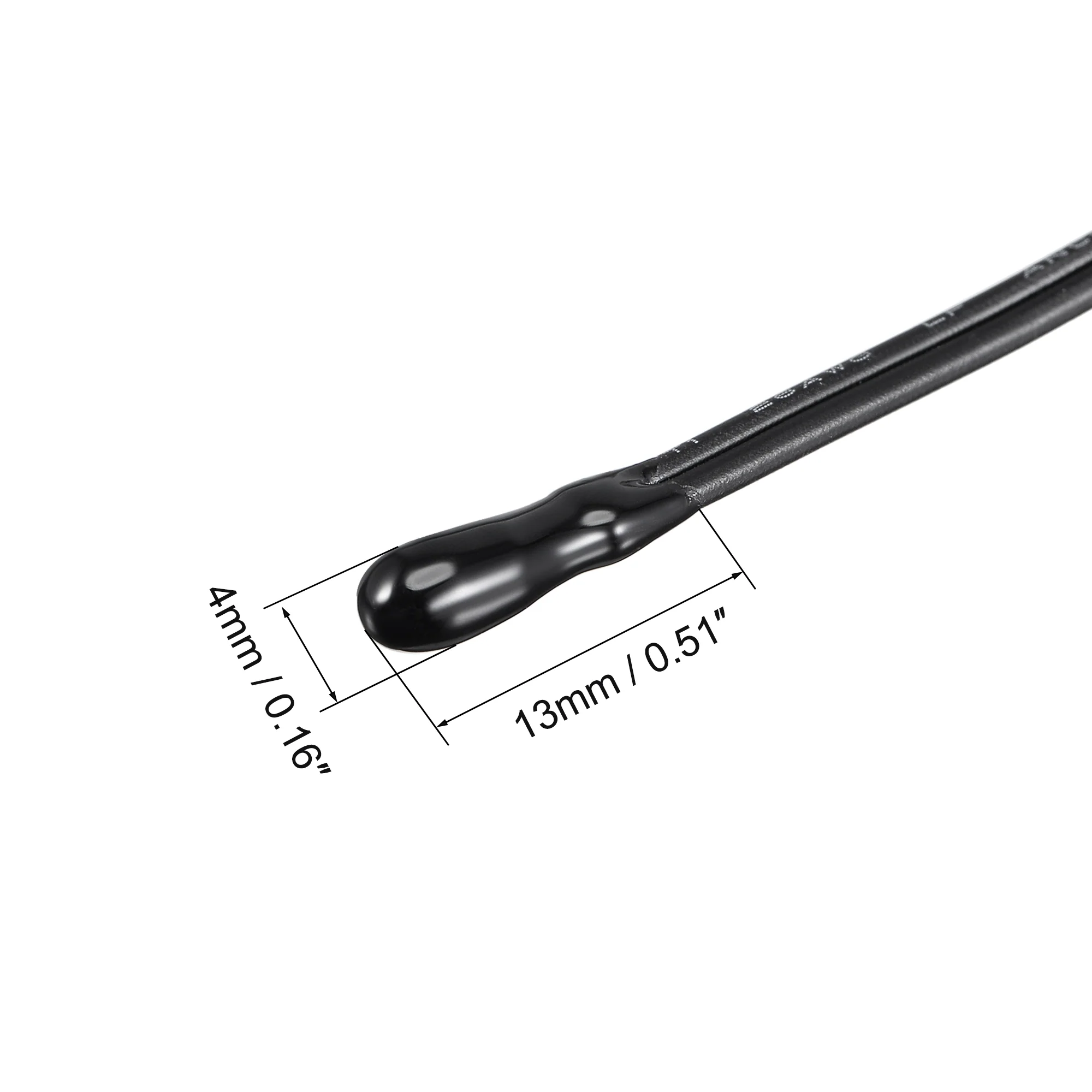 Uxcell 5pcs 10K NTC Temperature Sensor Probe 30cm Digital Thermometer Extension Cable - Image 3