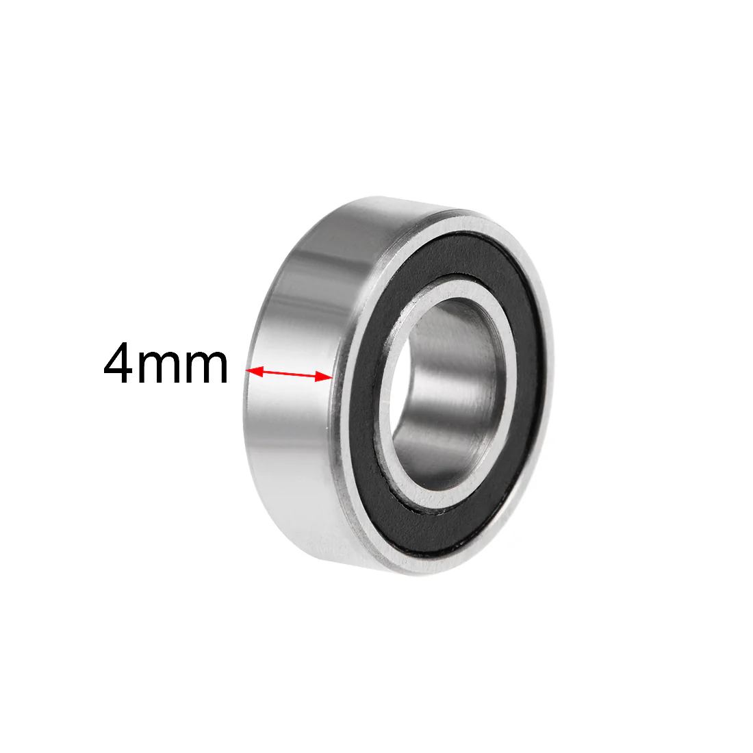 Uxcell MR126-2RS Deep Groove Ball Bearings 6x12x4mm Double Sealed Chrome Steel P6 10pcs - Image 3