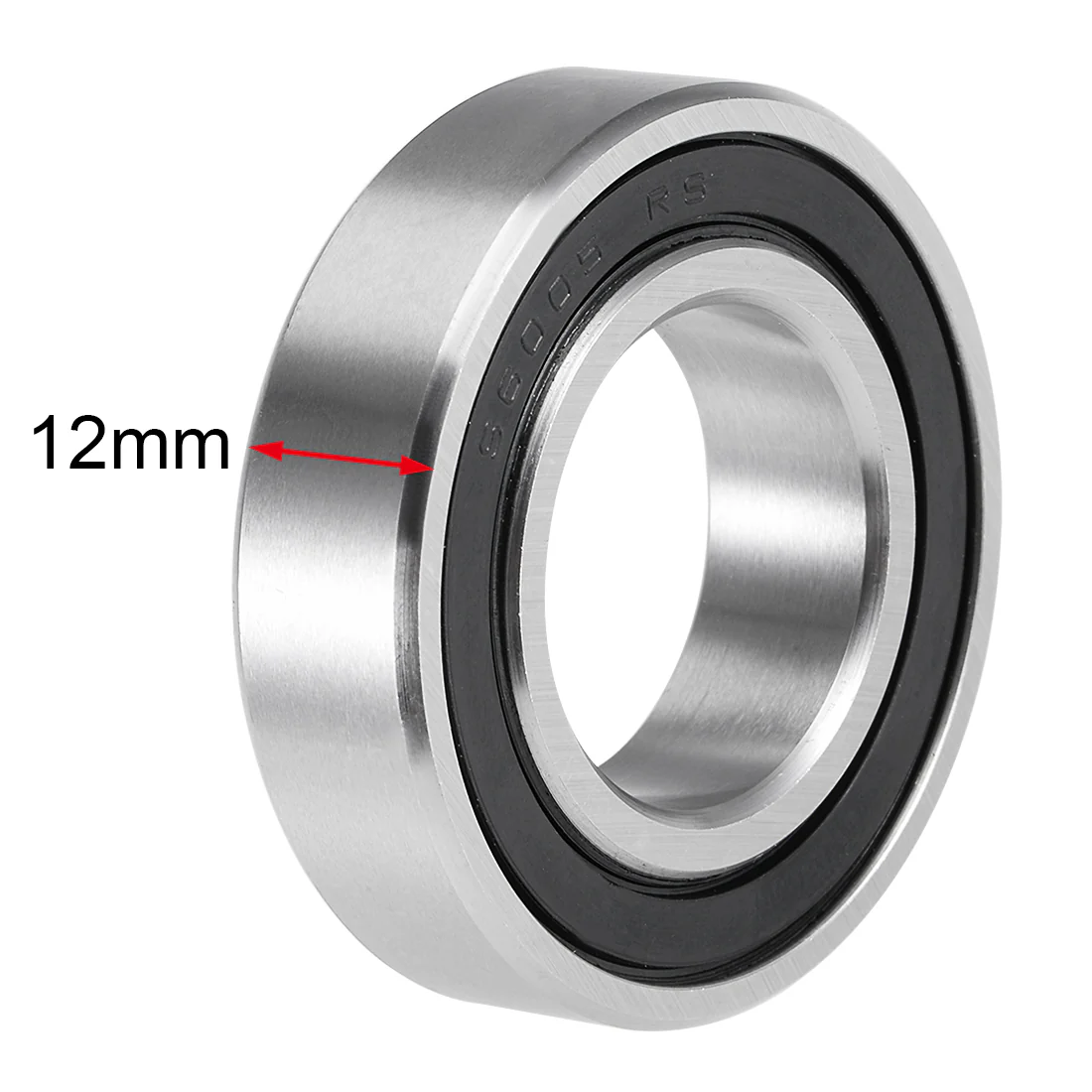 Uxcell S6005-2RS Deep Groove Ball Bearings 25x47x12mm Double Sealed 2pcs - Image 3