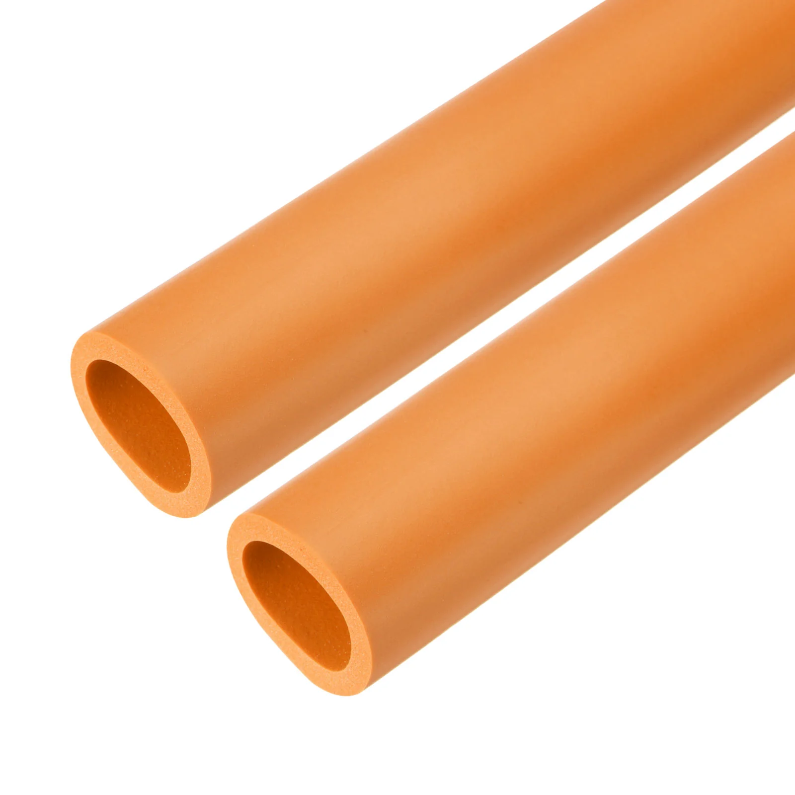 2pcs Pipe Insulation Foam Tube Lagging Insulation 32mm ID 44mm OD 24" Orange