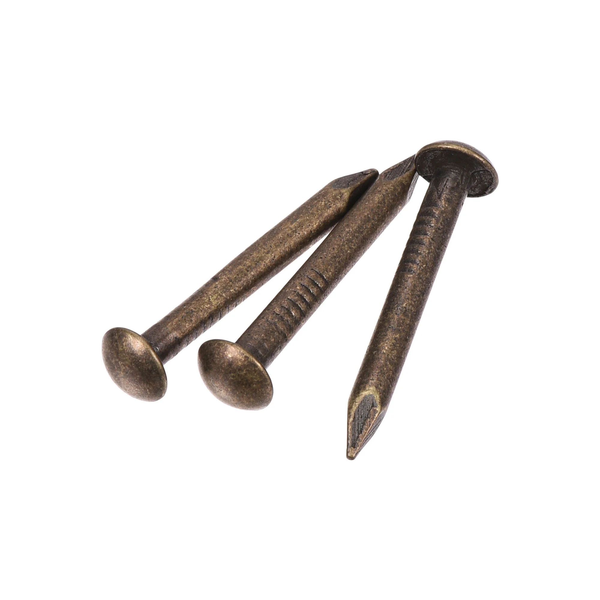 Uxcell Small Tiny Brass Nails 2.8x25mm for DIY Wooden Hardware Accessories 50pcs - Image 4
