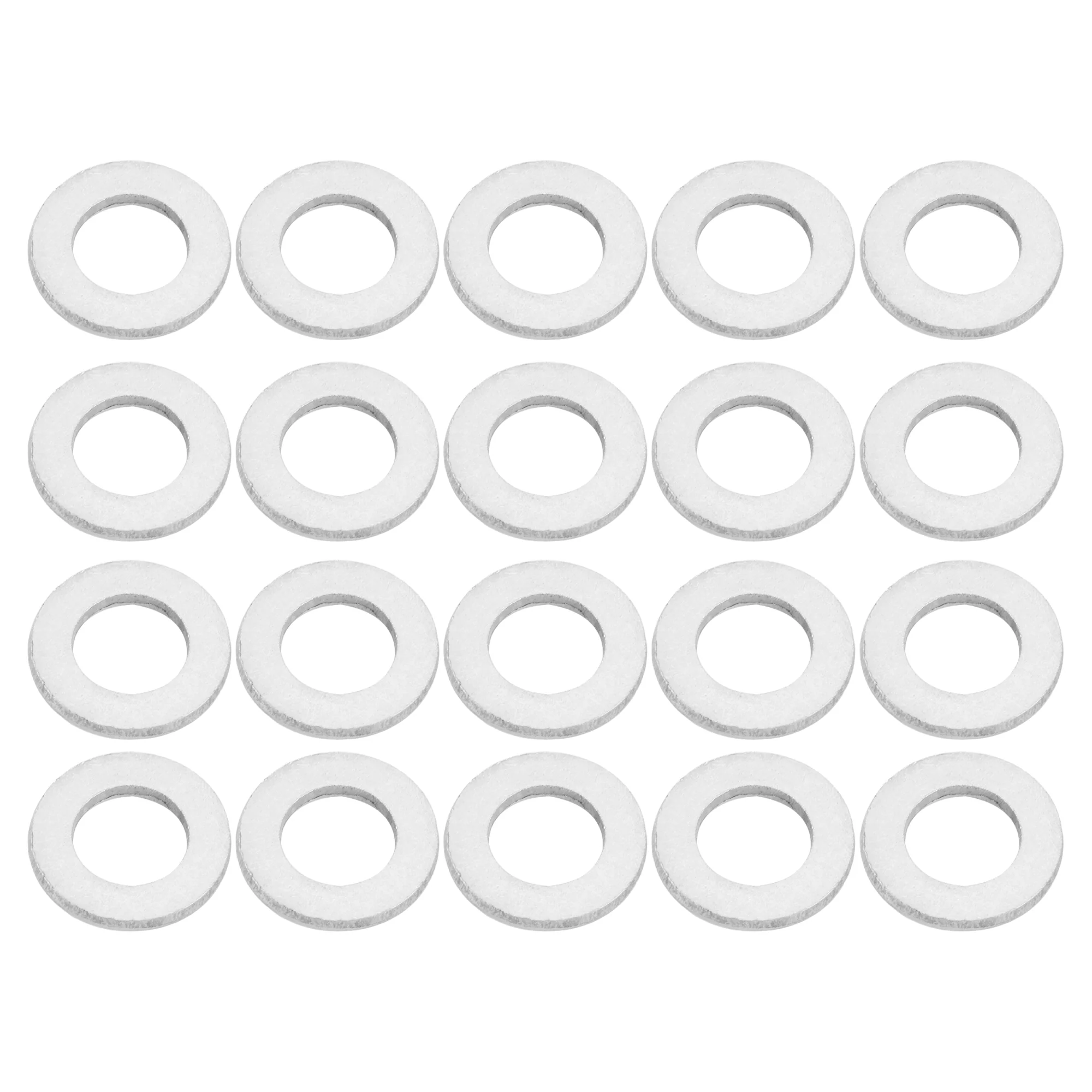 Universal Flat Washer 13mm ID 24mm OD 2.5mm Thickness Stainless Steel 20 Pcs