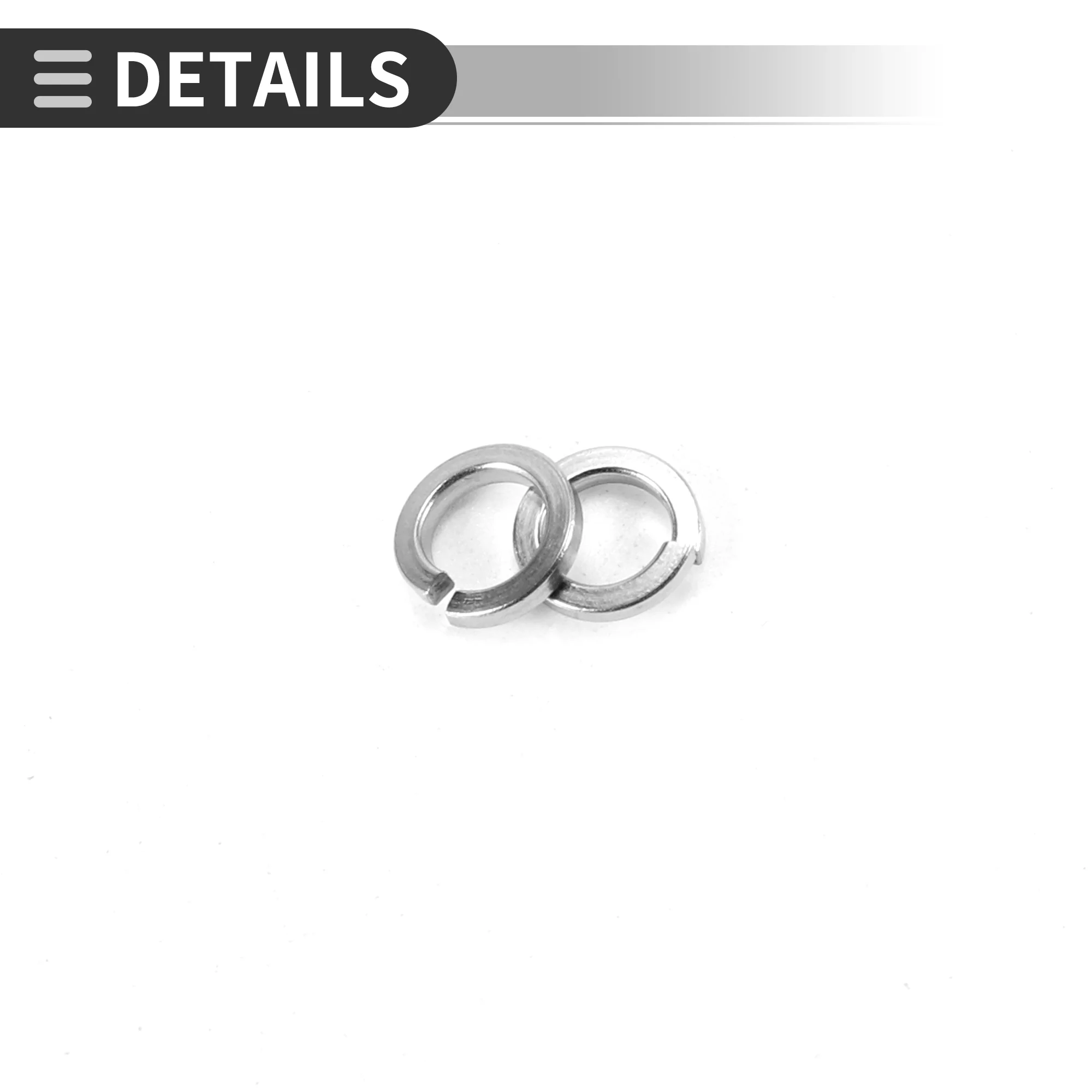 Spring Lock Washer for M2.5 Screws 2.8mm ID 3.4mm OD 0.8mm Thickness 10 Pcs - Image 6