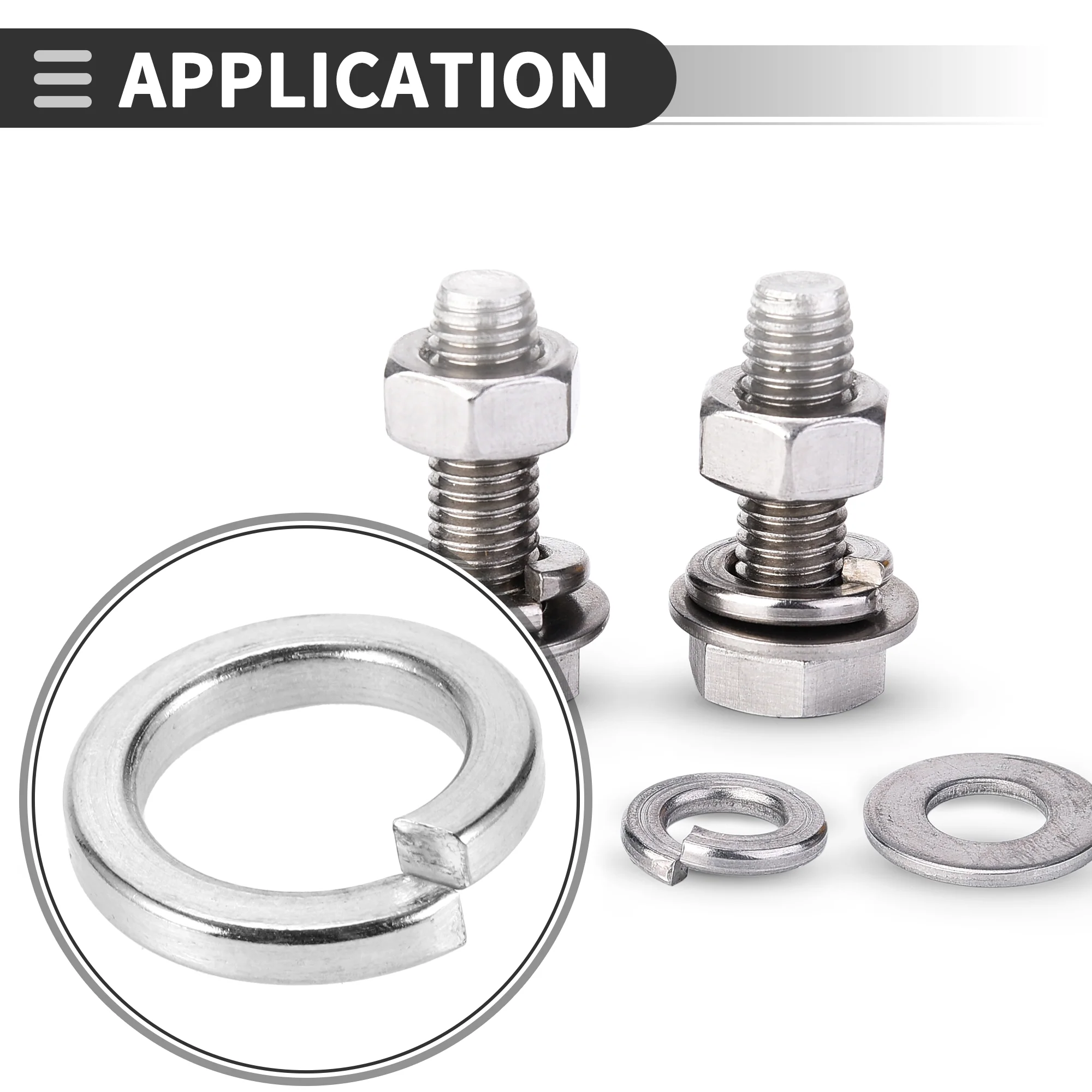 Spring Lock Washer for M20 Screws 20.6mm ID 25.8mm OD 5mm Thickness 10 Pcs - Image 3