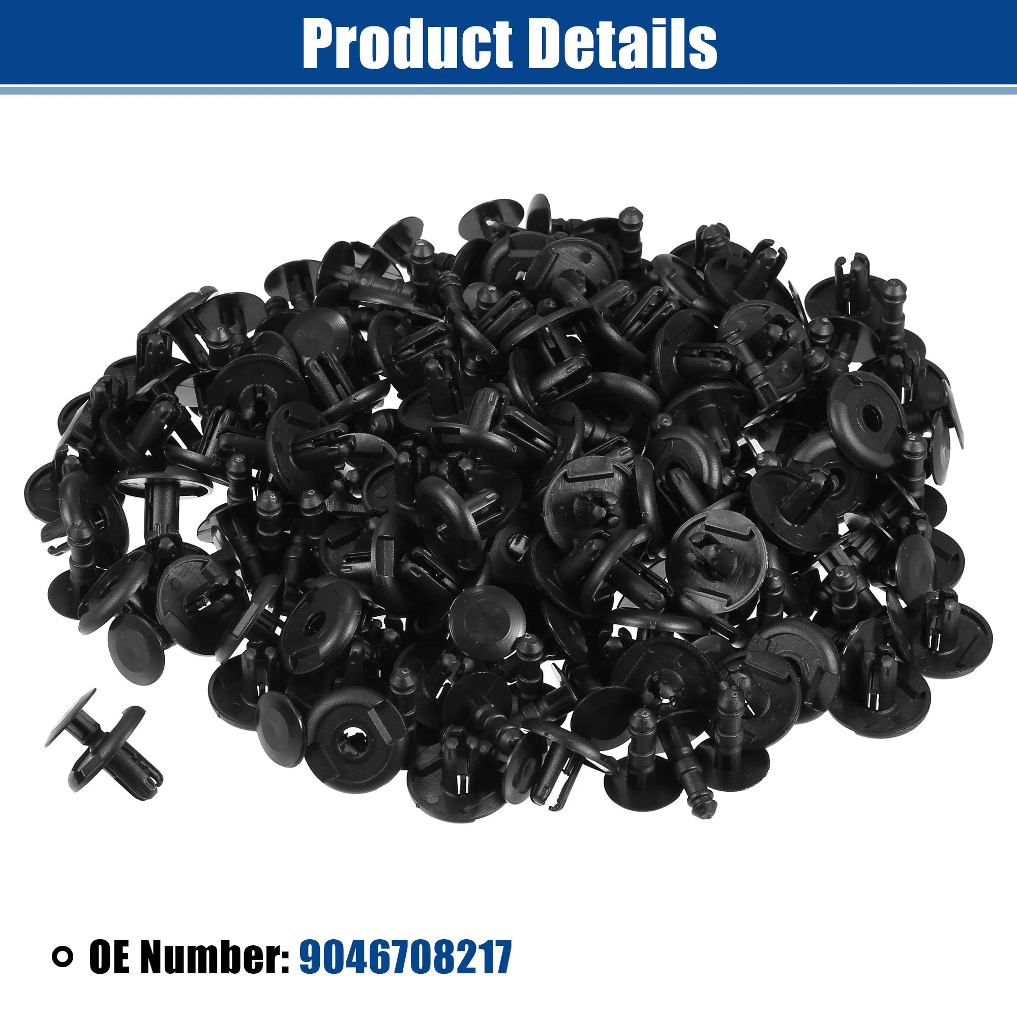 100 Pcs Car Radiator Cover Retainers Clips for Toyota 4Runner No.9046708217 - Image 6
