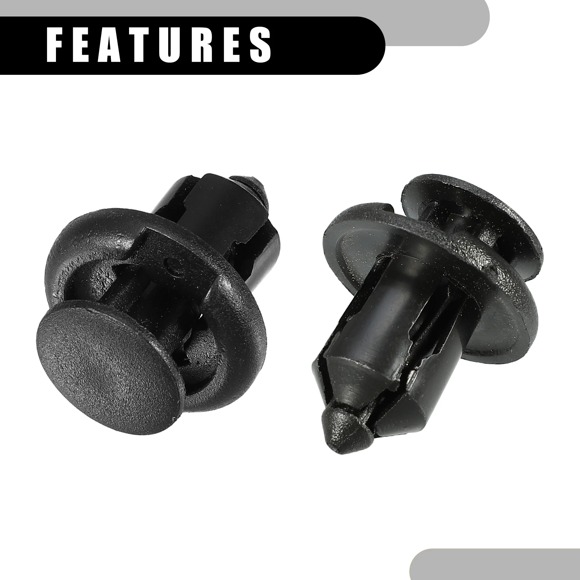 40 Pcs Push Type Retainer Clips No.91503SZ3003 for Honda Accord 97-11 Black - Image 6