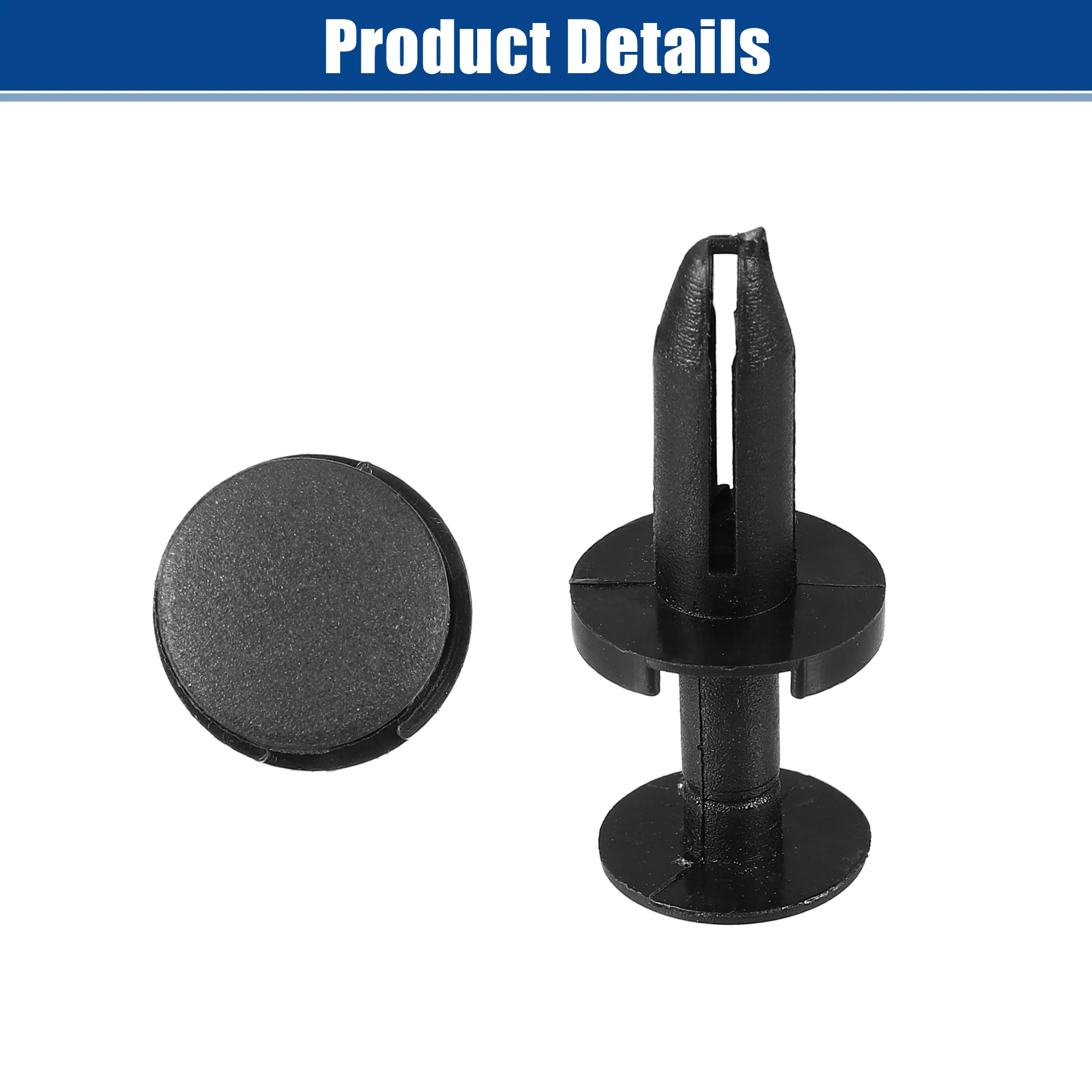 Bumper Cover Push Type Retainer Clips Fit for Chrysler 200 2011-2014 No.6504521 - Pack of 50 - Image 7