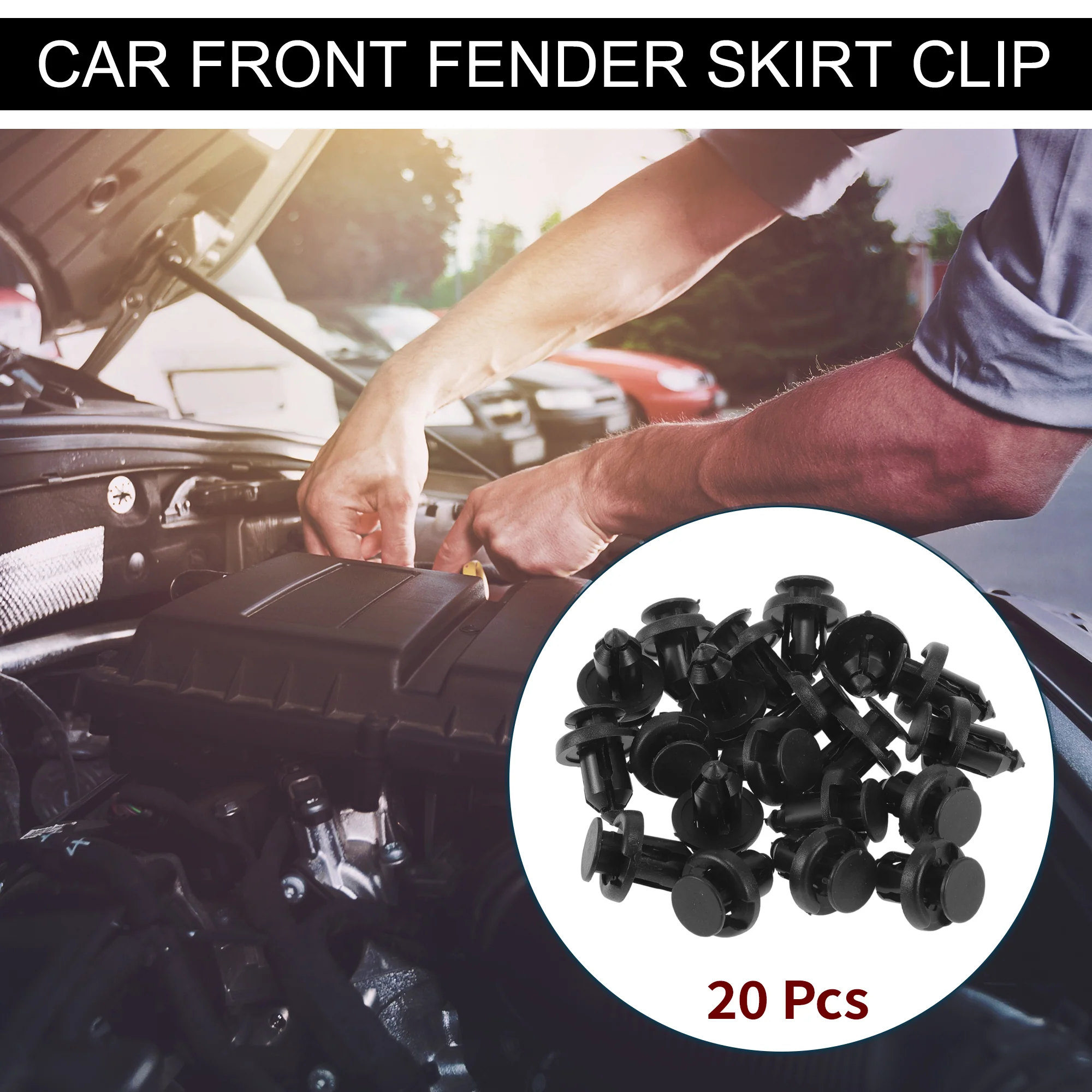 Car Front Fender Skirt Clip for Honda CR-V 97-20 for Honda CR-Z 2011-2016 20 Pcs - Image 2