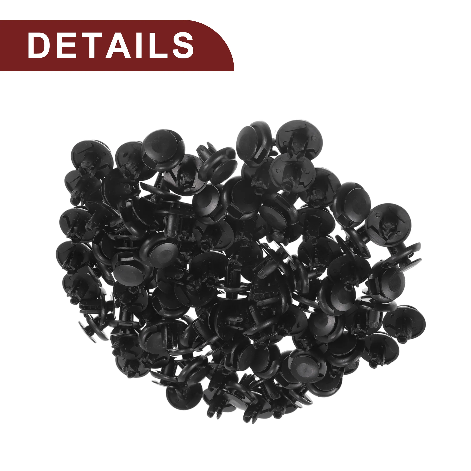 Car Front Fender Skirt Clip for Honda Civic 13-21 for Honda Fit 15-21 100 Pcs - Image 7