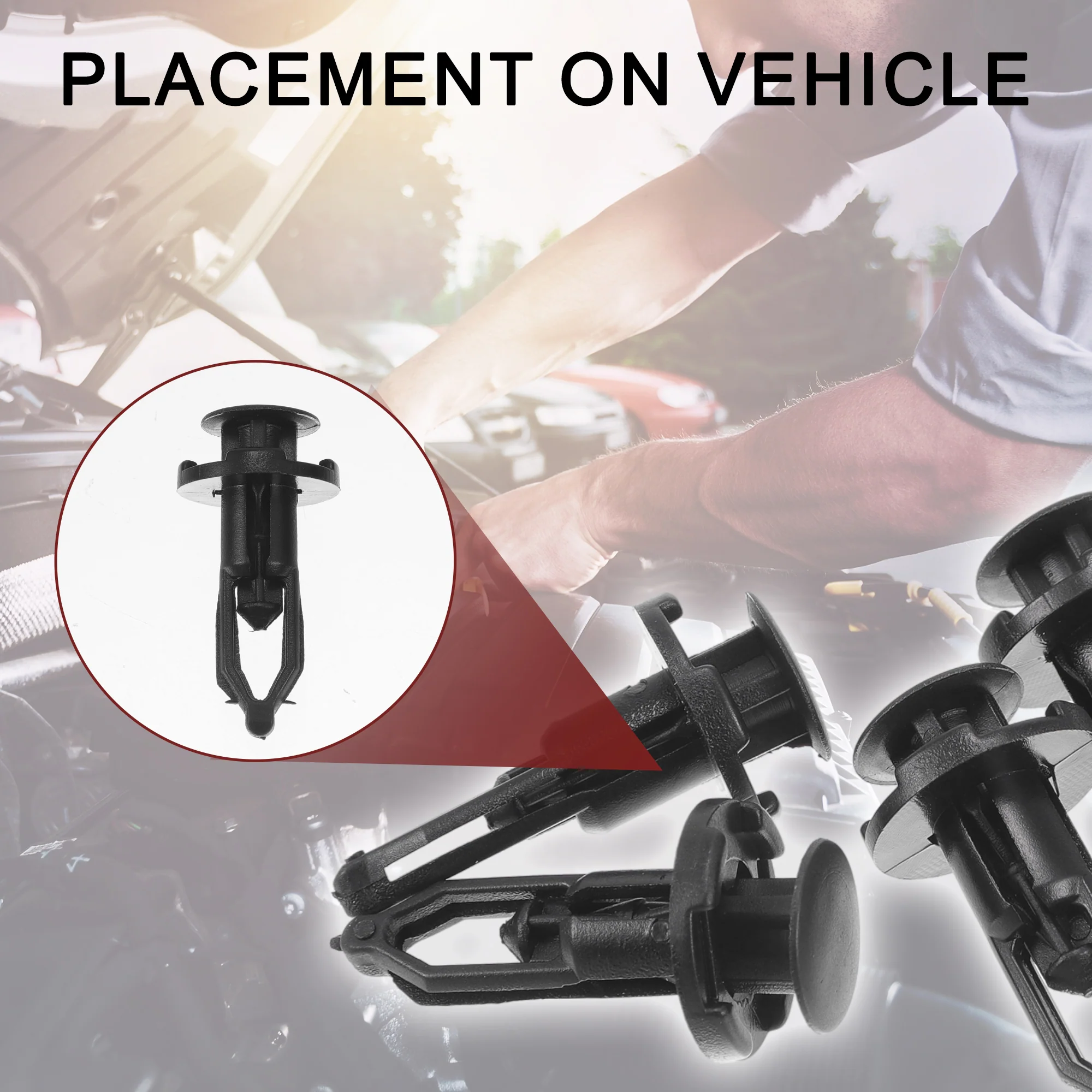 Car Front Fender Skirt Clip for Toyota 4Runner 10-23 for Toyota Avalon 4 Pcs - Image 4