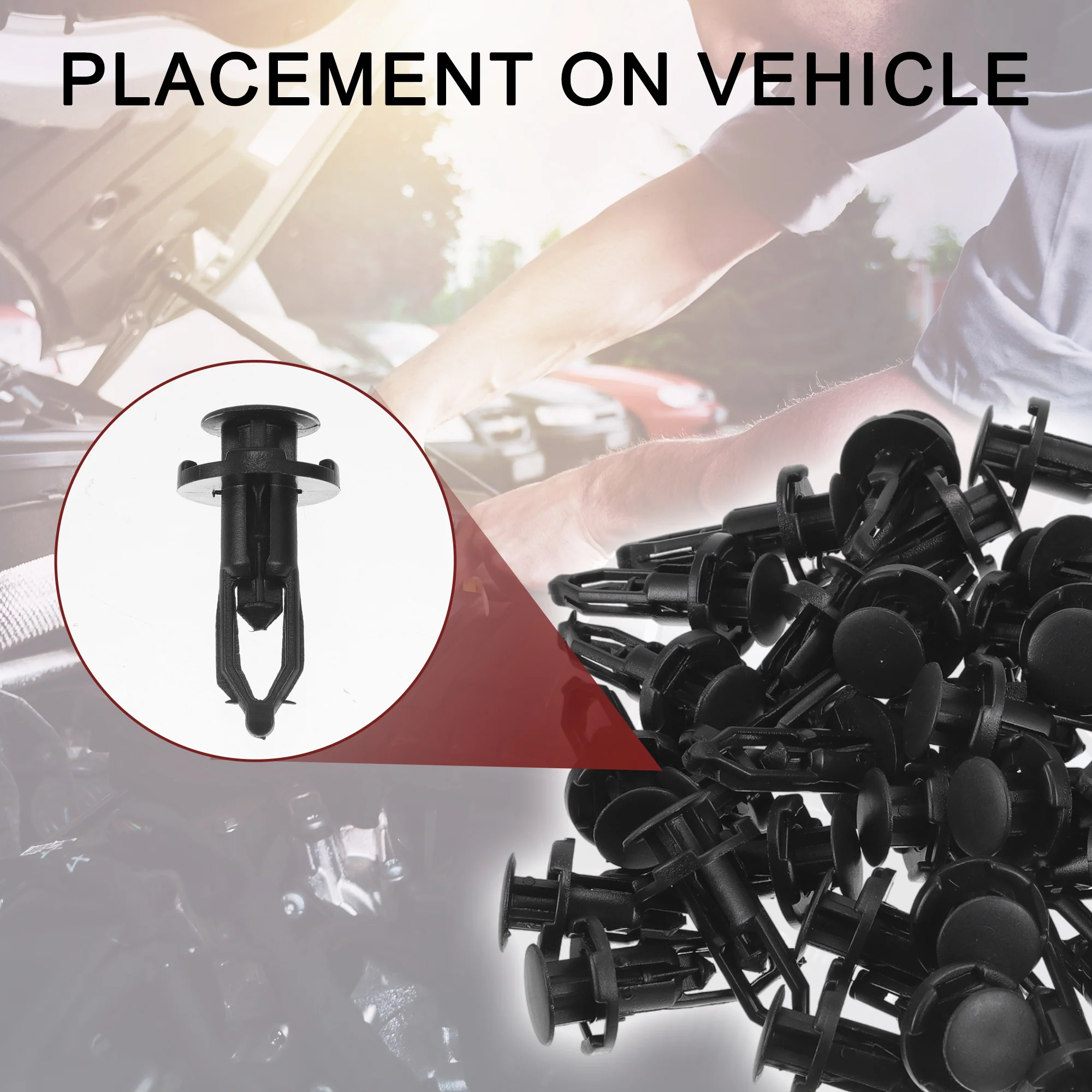 Car Front Fender Skirt Clip for Toyota 4Runner 10-23 for Toyota Avalon 40 Pcs - Image 4