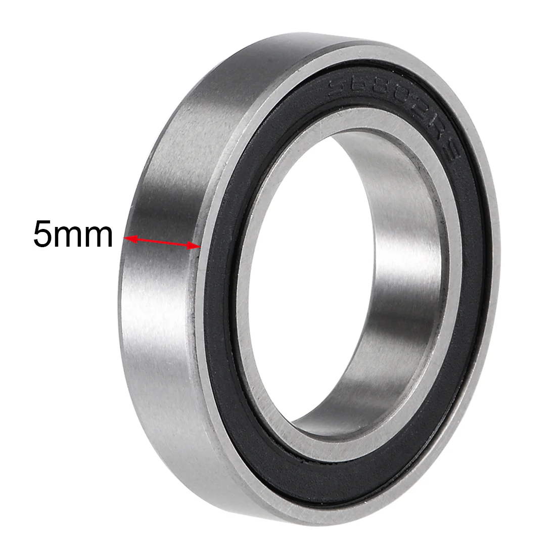 Uxcell S6802-2RS Deep Groove Ball Bearings 15mm x 24mm x 5mm Double Sealed 440C Stainless Steel - Image 3