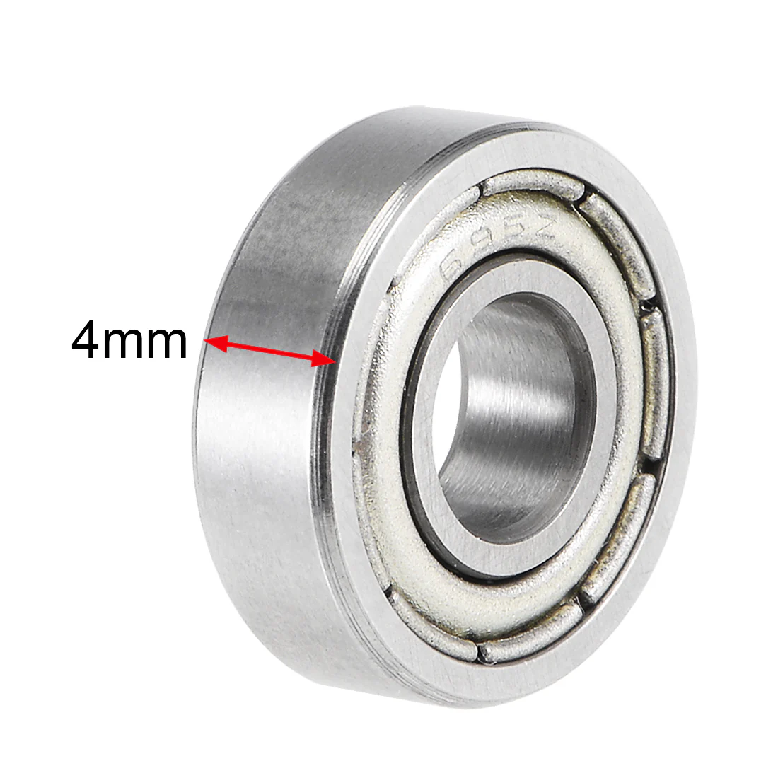Uxcell S695ZZ Deep Groove Ball Bearings 5x13x4mm Double Shielded Stainless Steel 4pcs - Image 3
