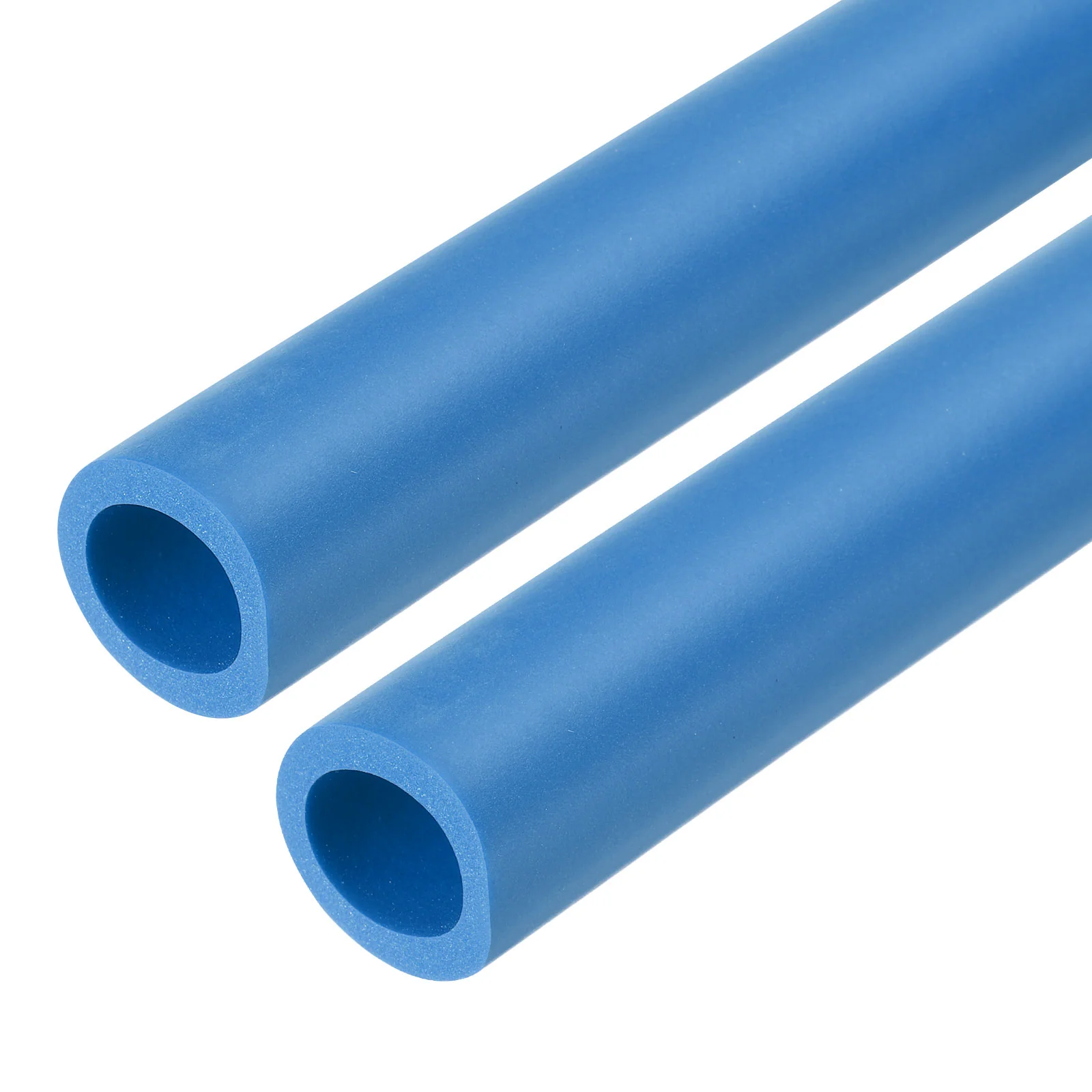 2pcs Pipe Insulation Foam Tube Lagging Insulation 22mm ID 32mm OD 24" Blue