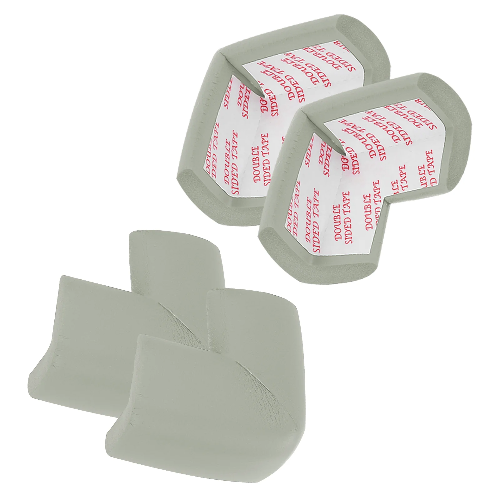 4 Pack Soft Corner Protector, Foam Furniture Proofing Corner, Grey
