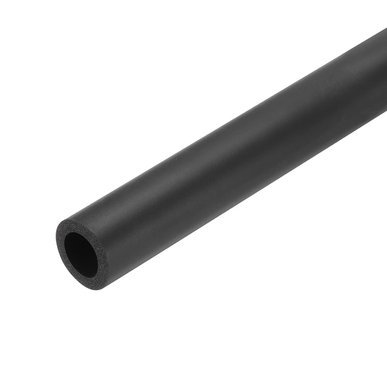 Pipe Insulation Foam Tube Lagging Insulation 17.5mm ID 27.5mm OD 24" Black
