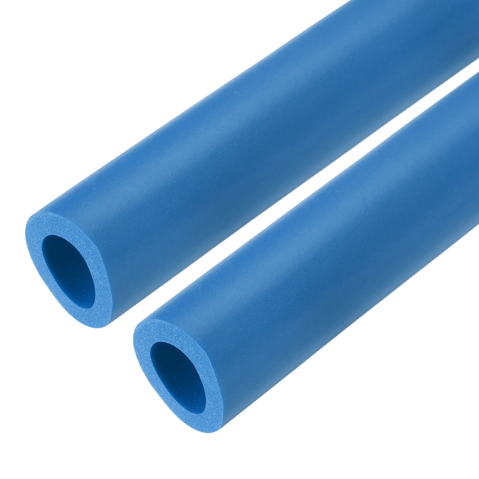 2pcs Pipe Insulation Foam Tube Lagging Insulation 18mm ID 30mm OD 24" Blue