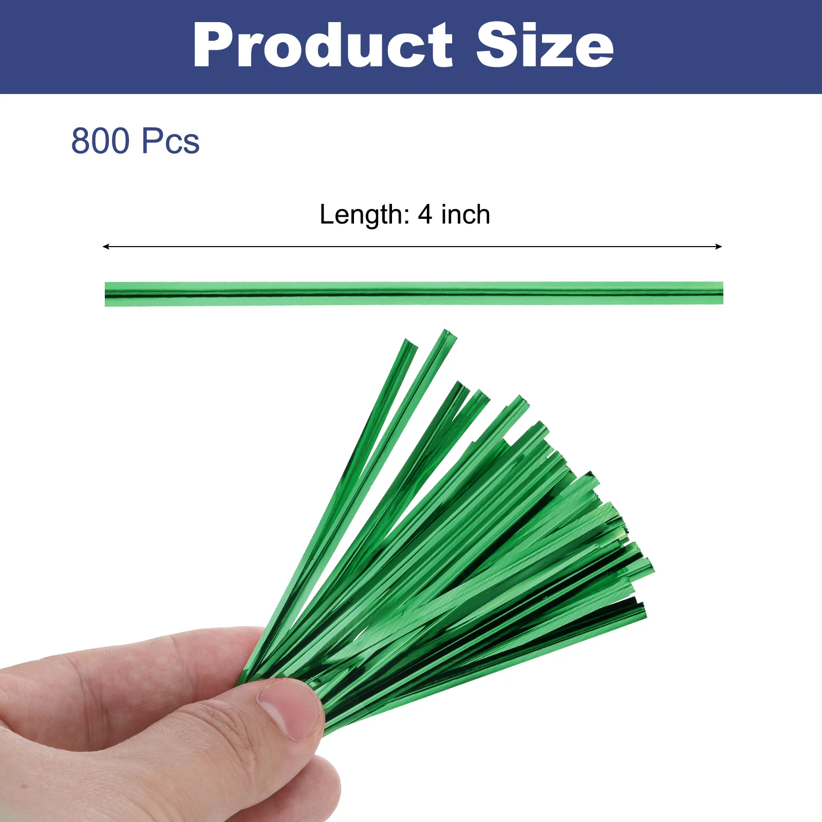Twist Ties Reusable Foil Cable Closure Ties Garden Plant Tie for Tying Bread, Candy Bags , Bundle Wires - Image 32