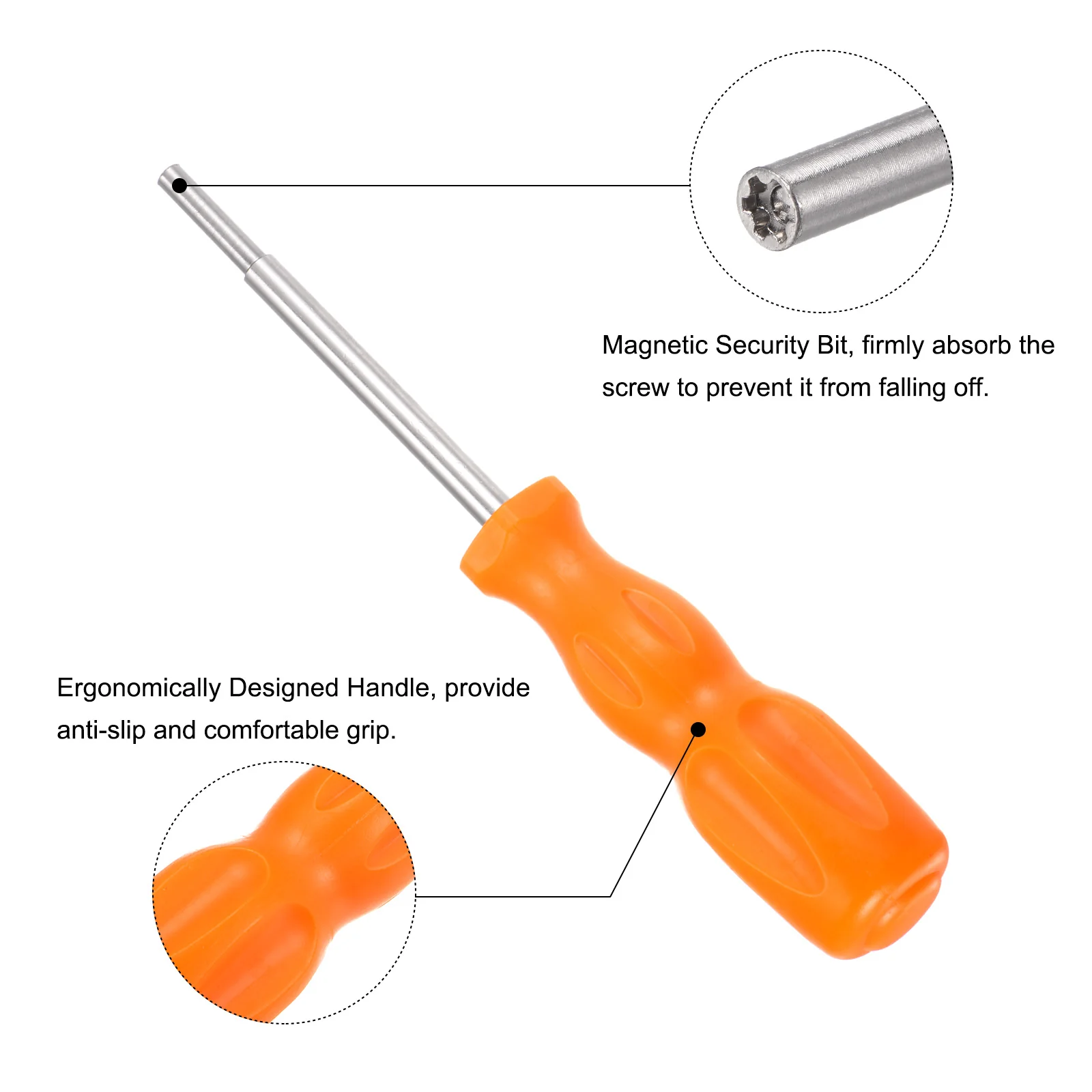 Game Bit Screwdrivers Magnetic Security Screwdriver Bits for Opening, Disassembling Game Cartridges - Image 14