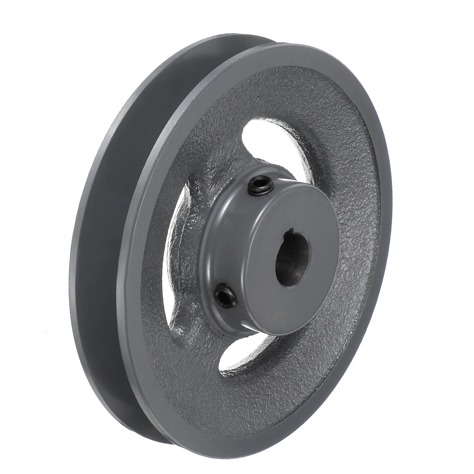 Uxcell BK52-5/8 V-Belt Sheave 5/8"Bore 4.95"OD Single Groove