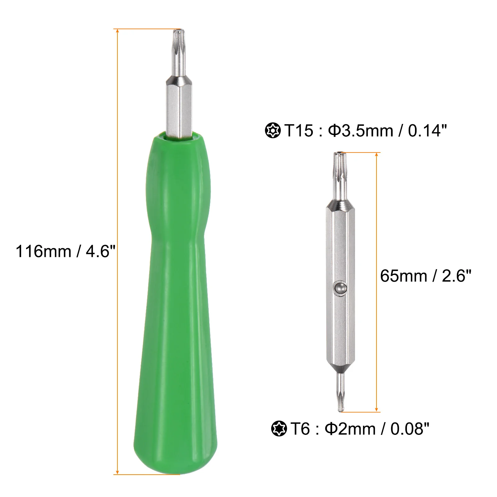 Ring Doorbell Screwdriver Torx Double-Ended Magnetic Screwdrivers Bit for Ring Video Doorbell Password Reset - Image 14
