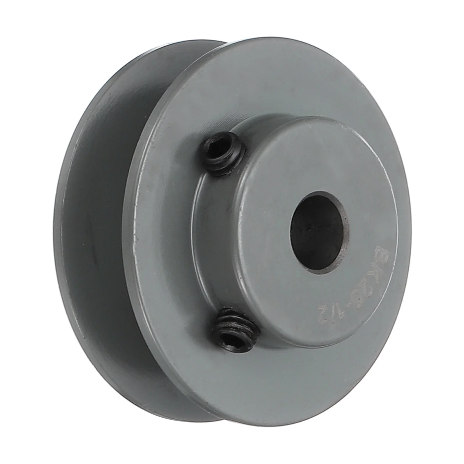 Uxcell BK25-1/2 V-Belt Sheave 1/2"Bore 2.65"OD Single Groove Web Sheave
