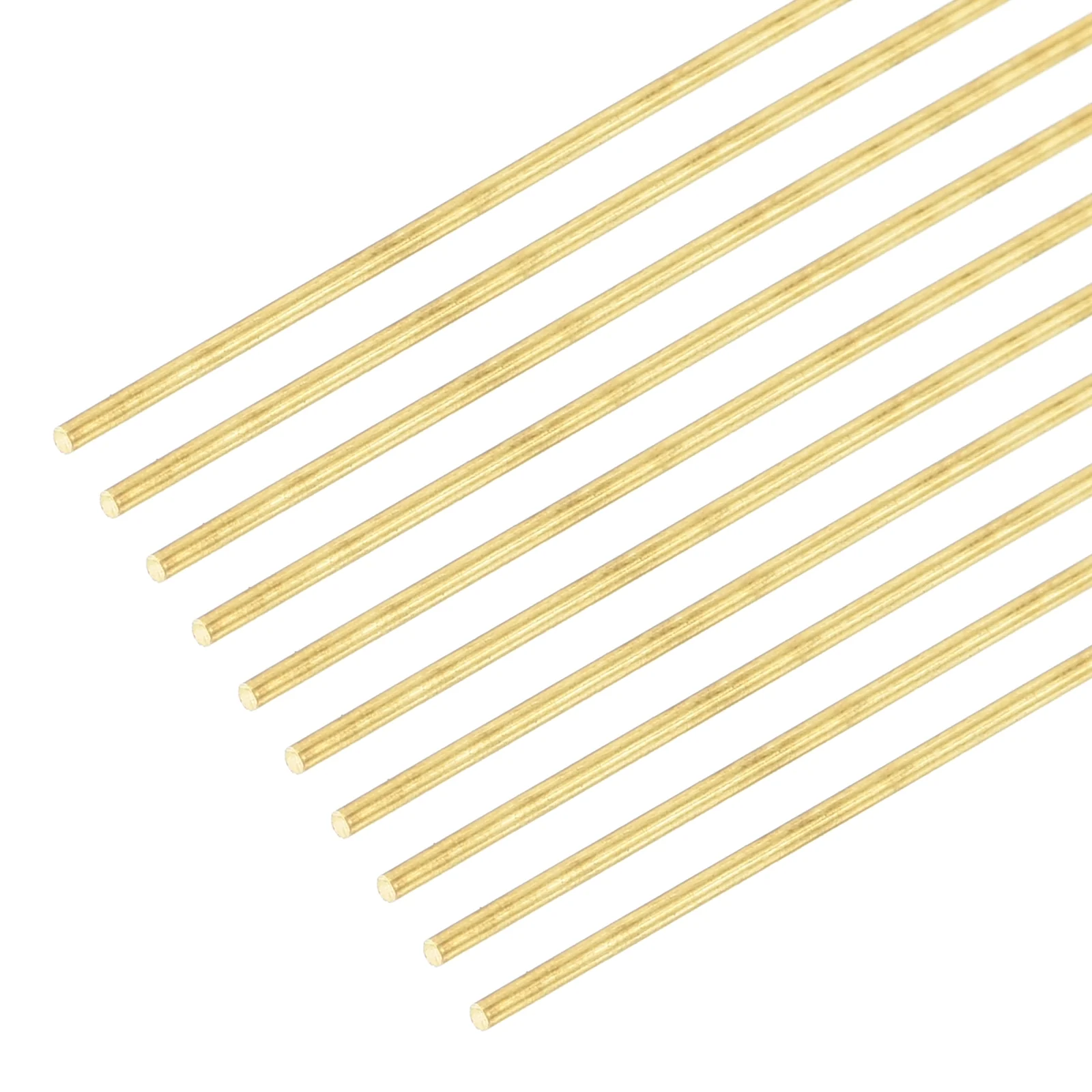 Brass Rods,Solid Round Brass Rod for DIY Craft Brass Welding Rods Lathe Bar Stock for Drift Punches Shaft Model Plane Car - Image 19