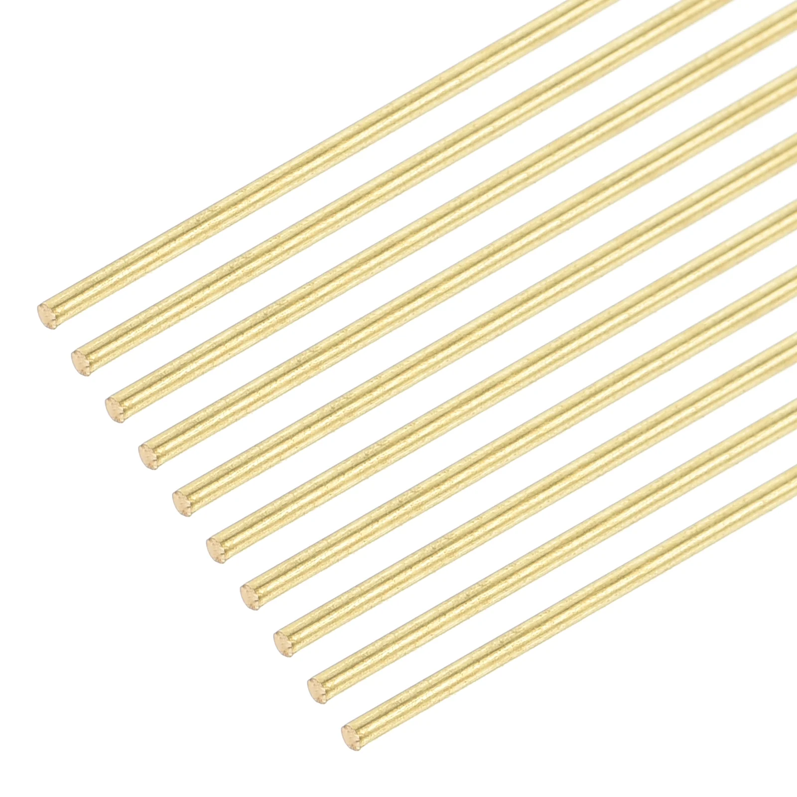 Brass Rods,Solid Round Brass Rod for DIY Craft Brass Welding Rods Lathe Bar Stock for Drift Punches Shaft Model Plane Car - Image 49