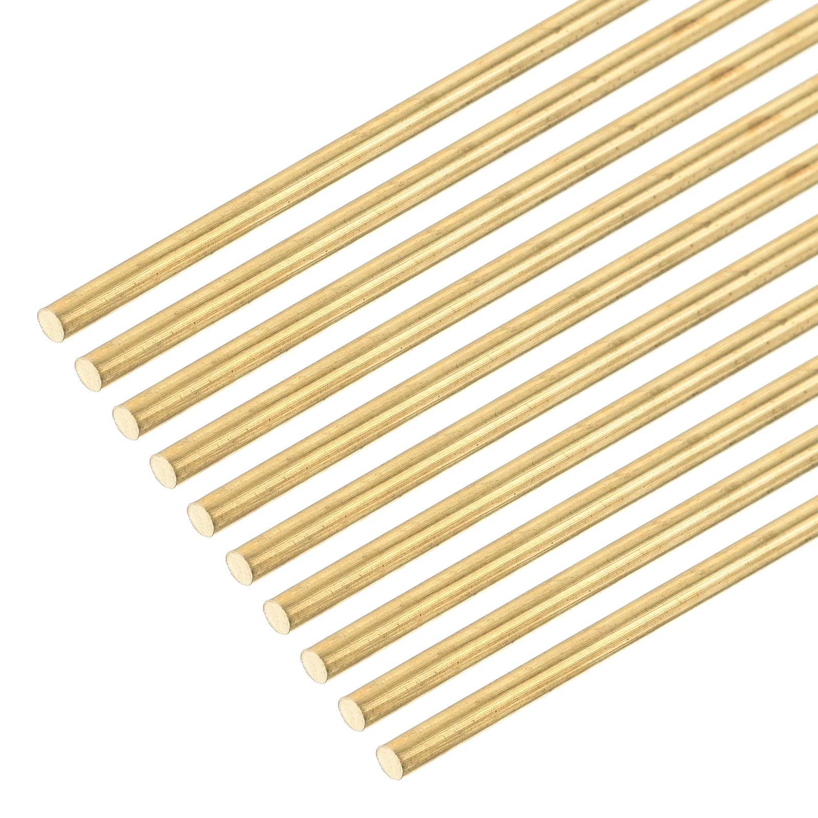 Brass Rods,Solid Round Brass Rod for DIY Craft Brass Welding Rods Lathe Bar Stock for Drift Punches Shaft Model Plane Car - Image 61