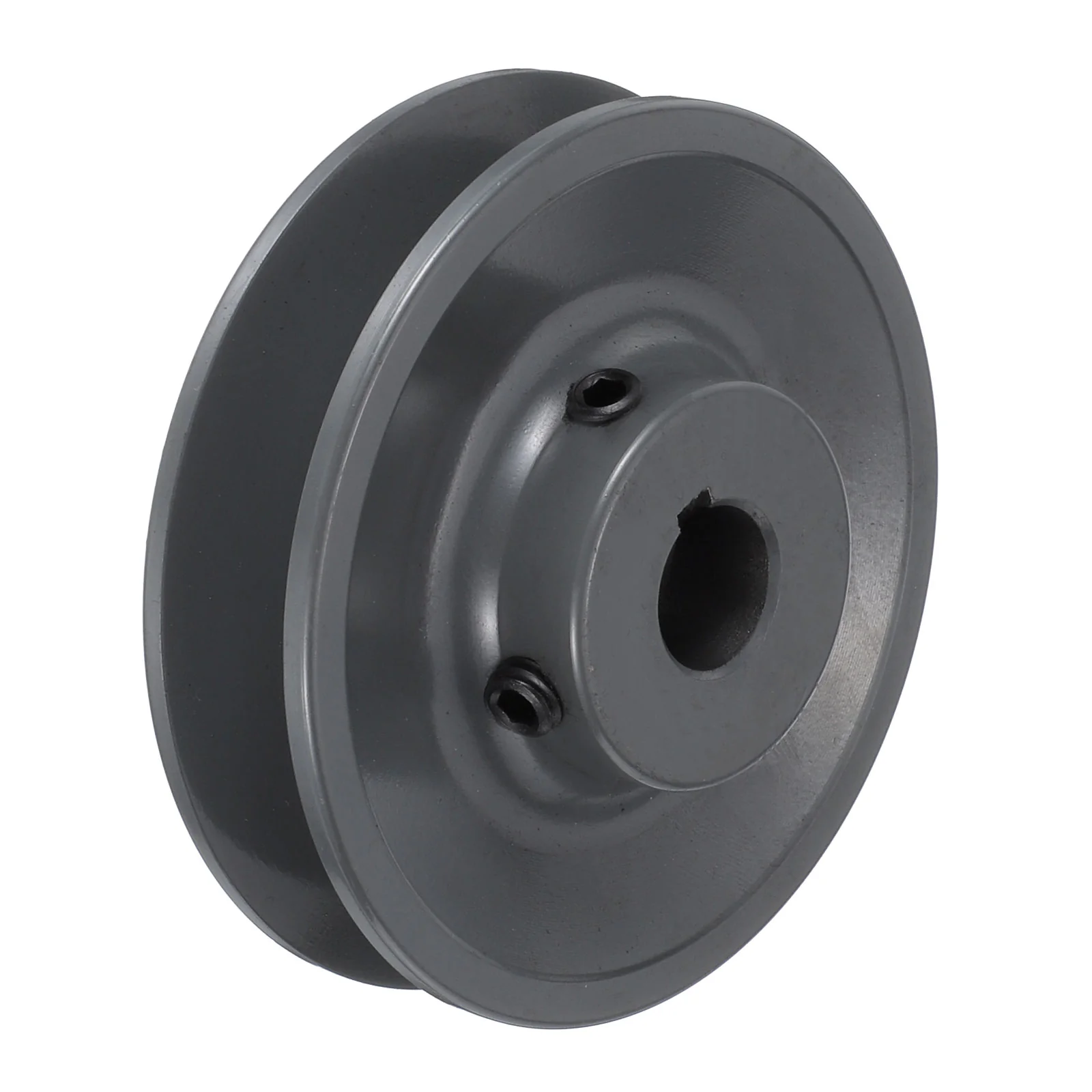 Uxcell BK34-5/8 V-Belt Sheave 5/8"Bore 3.55"OD Single Groove