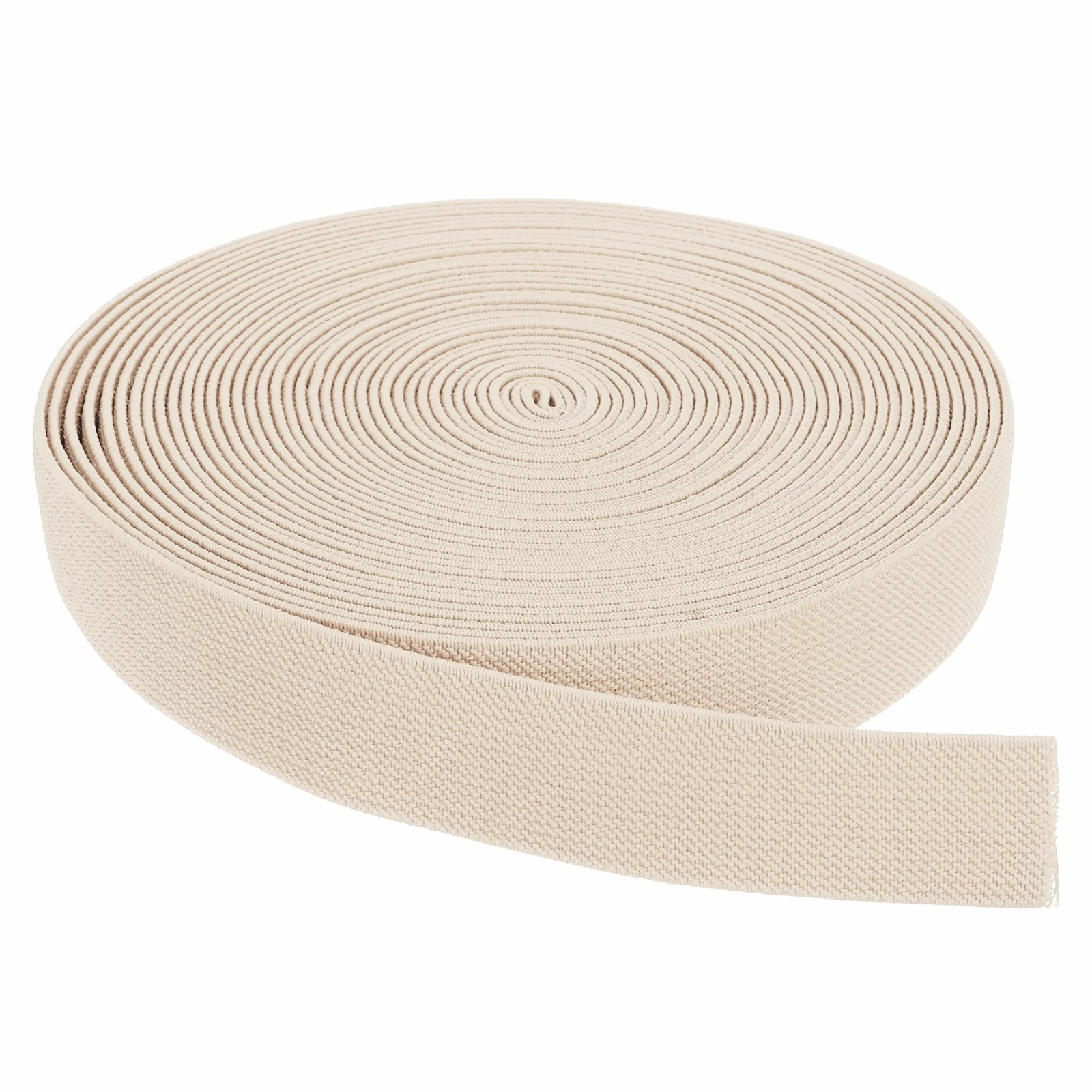 Elastic Bands for Sewing 1 Inch x 10 Yards Beige Knit Elastic Spool