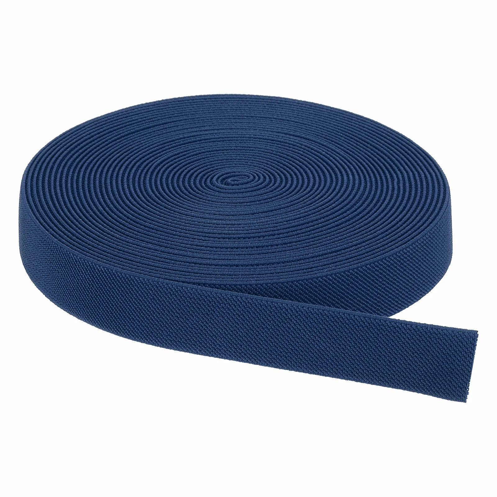 Elastic Bands for Sewing 1 Inch x 10 Yards Navy Blue Knit Elastic Spool High Elasticity for Wigs, Waistband, Pants, Craft DIY Projects