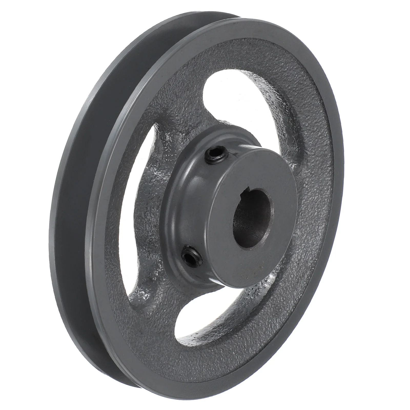 Uxcell BK52-7/8 V-Belt Sheave 7/8"Bore 4.95"OD Single Groove