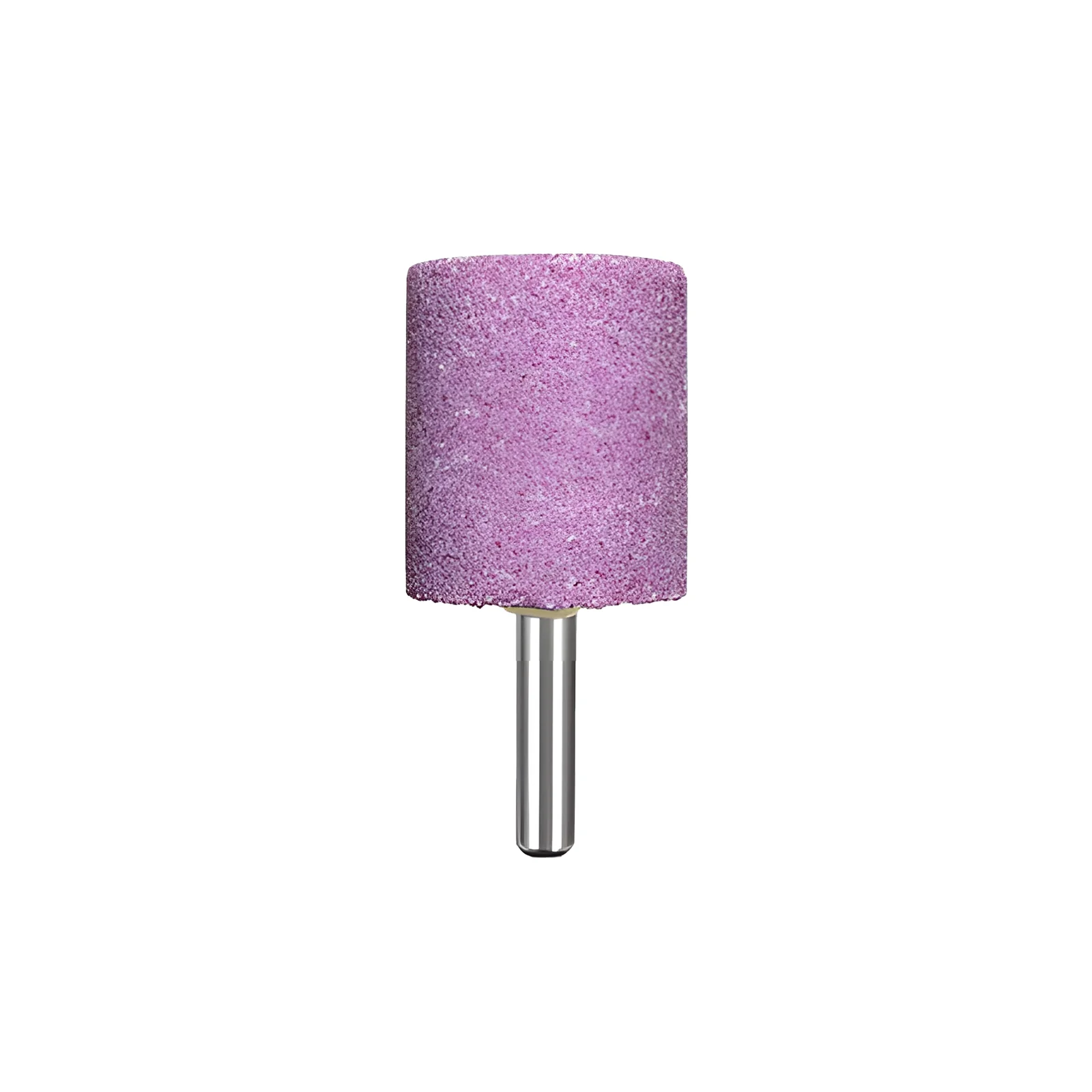 Grinding Head Red Alumina Cylindrical with Round Shank