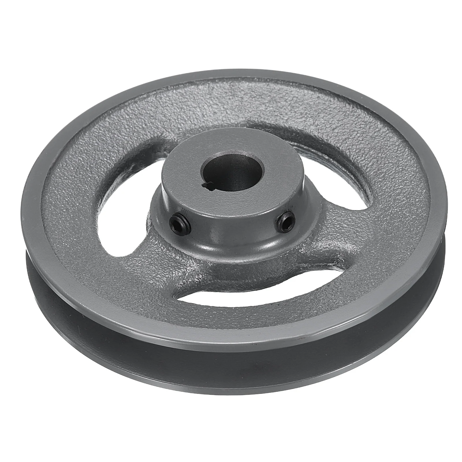 Uxcell BK57-3/4 V-Belt Sheave 3/4"Bore 5.45"OD Single Groove Web Sheave