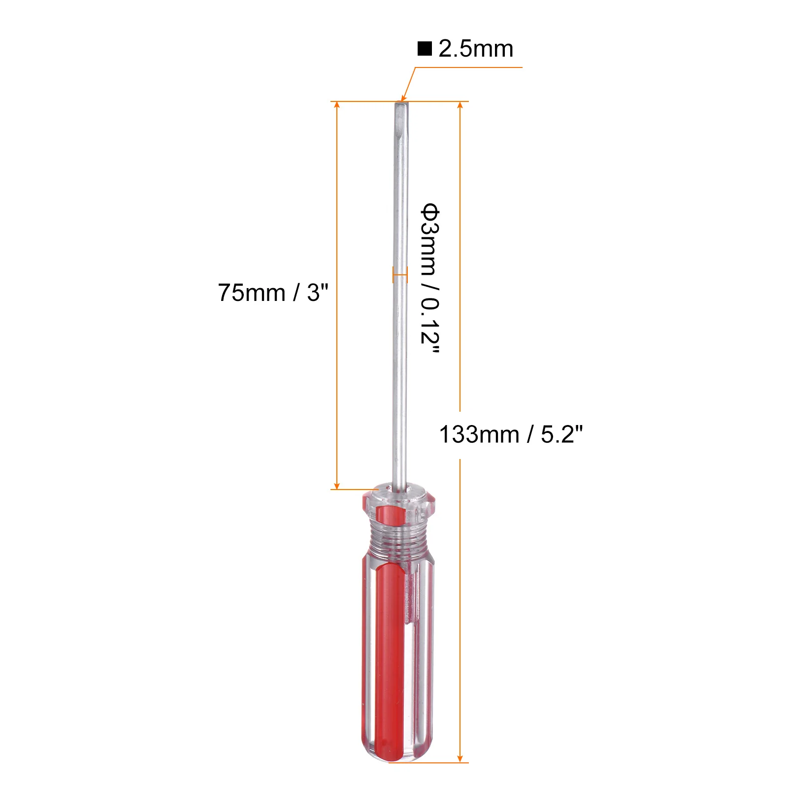 Magnetic Square Screwdriver Carbon Steel Square Head Screw Driver with Non-slip Handle for Appliances Repair Improvement - Image 12