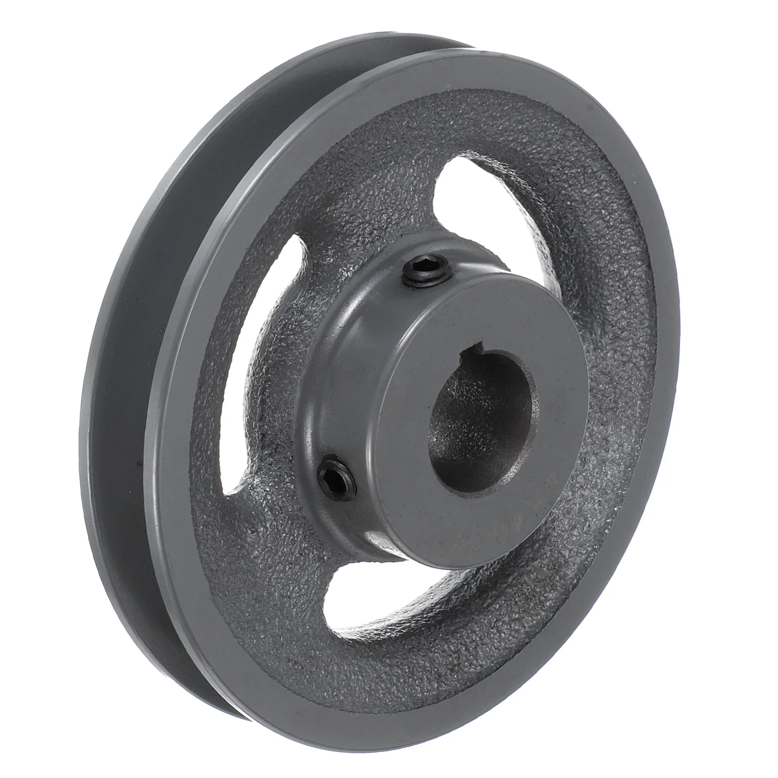 Uxcell AK46-7/8 V-Belt Sheave 7/8"Bore 4.45"OD Single Groove