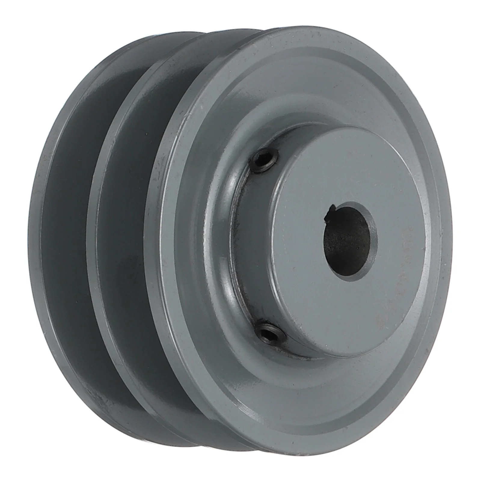 Uxcell 2BK40-5/8 V-Belt Sheave 5/8"Bore 3.95"OD Double Groove