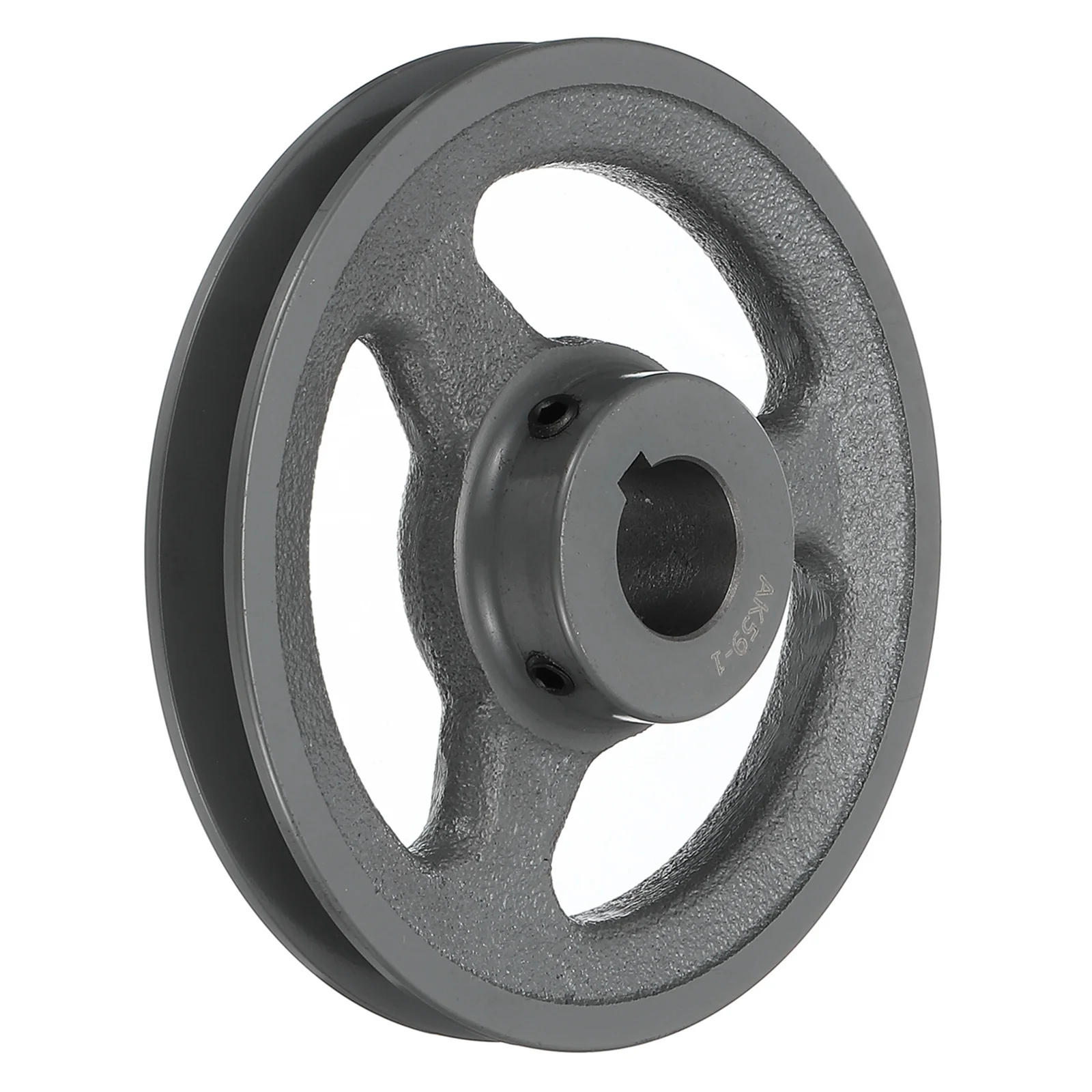 Uxcell AK59-1 V-Belt Sheave 1"Bore 5.75"OD Single Groove
