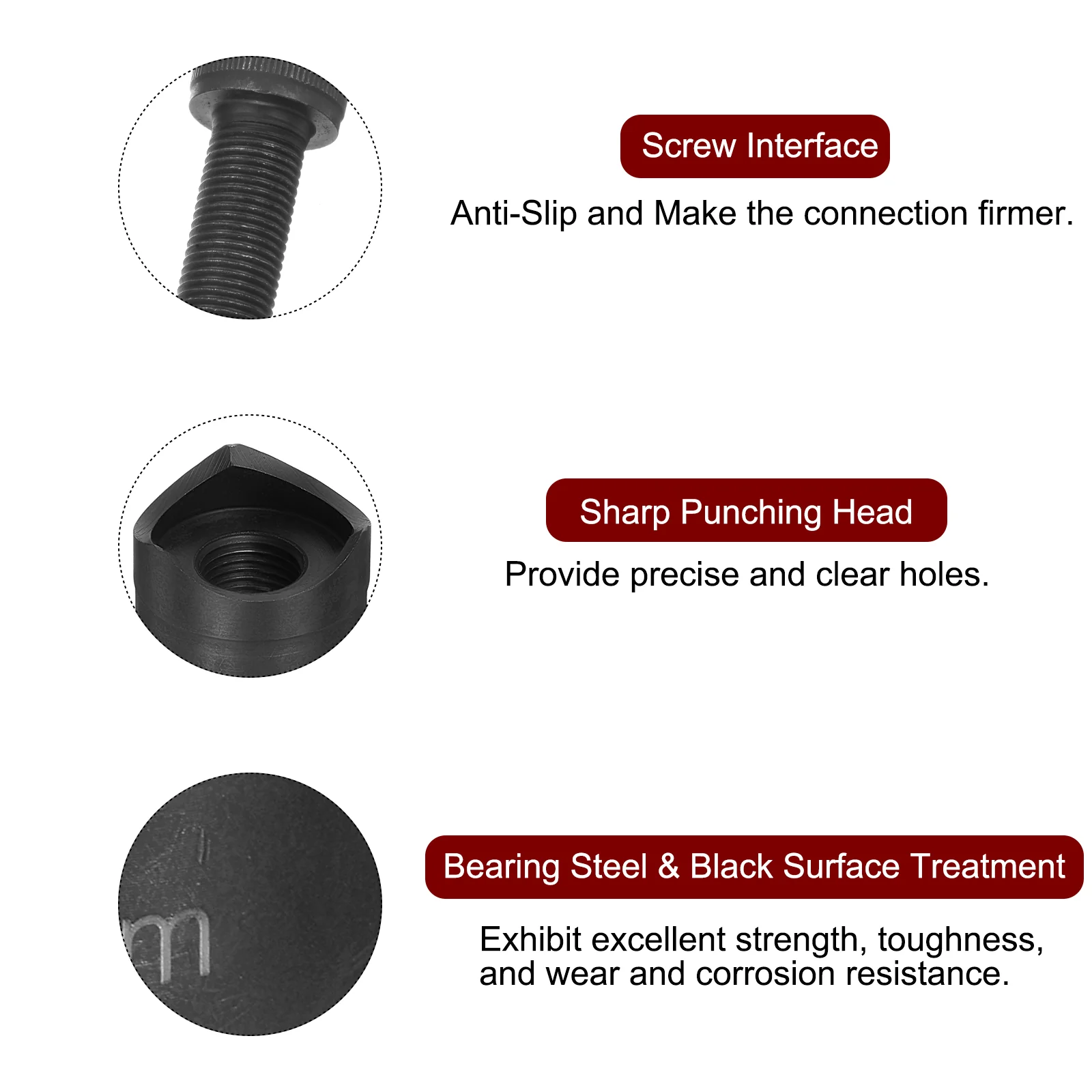 Sheet Metal Punch Hole Punch 22mm for Metal Steel Plate Sink Stainless Steel - Image 4