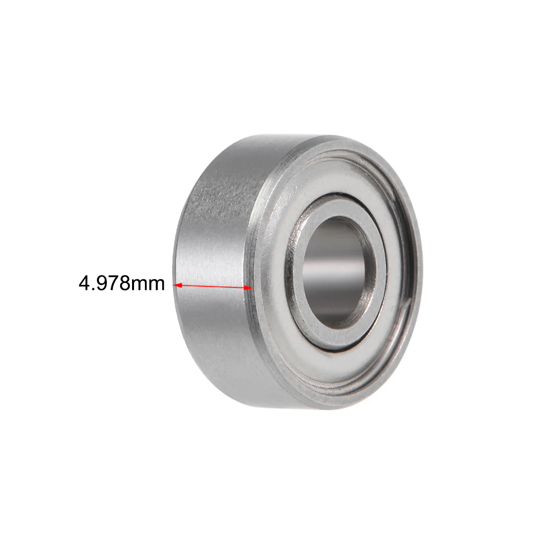 Uxcell SR3ZZ Ball Bearings 3/16x1/2x0.196-inch Double Shielded Stainless Steel 2pcs - Image 3