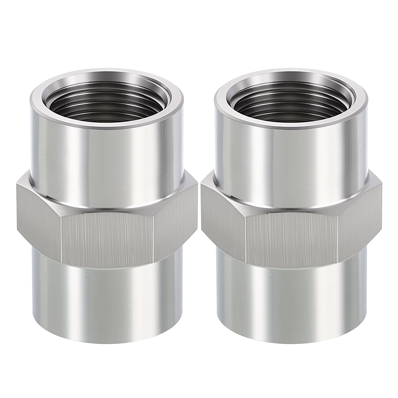 FeMale NPT x FeMale NPT Thread 304 Stainless Steel Coupling, Coupler Hex Head Adapter for Water Tub Spout/Shower - Image 19